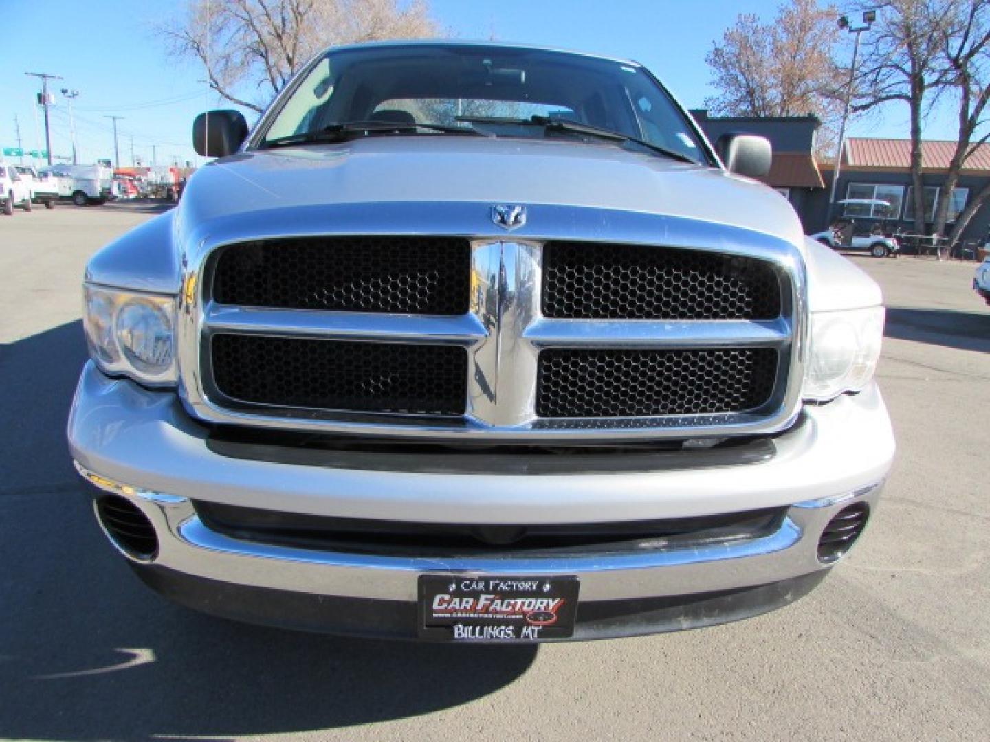 2005 Silver /Gray Dodge Ram 1500 SLT (1D7HU18D15S) with an 5.7 Hemi V8 engine engine, 5 speed automatic transmission, located at 4562 State Avenue, Billings, MT, 59101, (406) 896-9833, 45.769516, -108.526772 - 2005 Dodge Ram 1500 SLT Quad Cab Short Bed 4WD 5.7L V8 OHV 16V Hemi Engine - 5 speed automatic transmission - 4 wheel drive - 159,014 miles SLT package - air conditioning - tilt wheel - cruise control - AM/FM/CD audio - power windows and door locks - power drivers seat - privacy glass - keyles - Photo#6